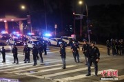 北京约200名海军陆战队士兵进驻洛杉矶 开始执行警戒守卫任务